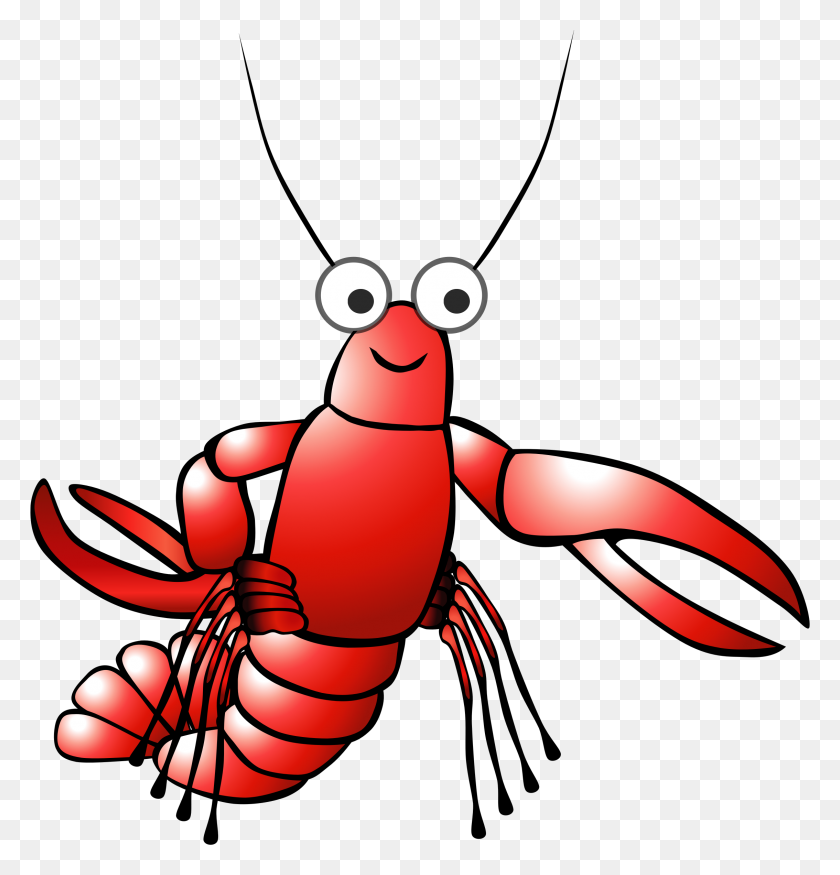 2268x2370 Lobster Clipart Cancer - Cancer Clipart