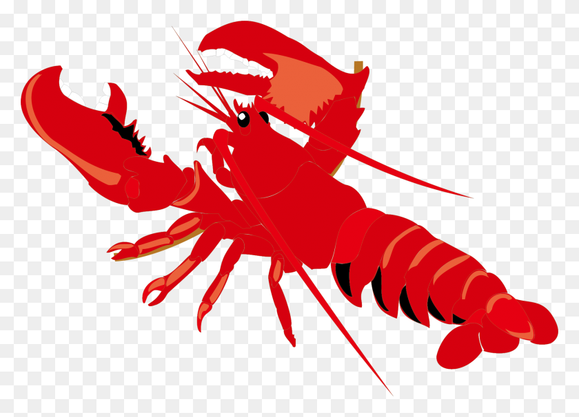 1714x1201 Lobster Clipart Lobster Dish - Sushi Roll Clipart