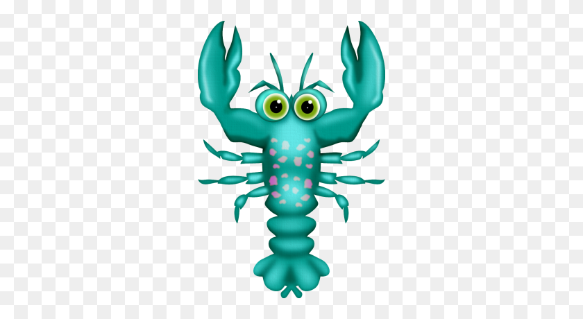 270x400 Lobster Clipart Under Sea - Under The Sea Clipart