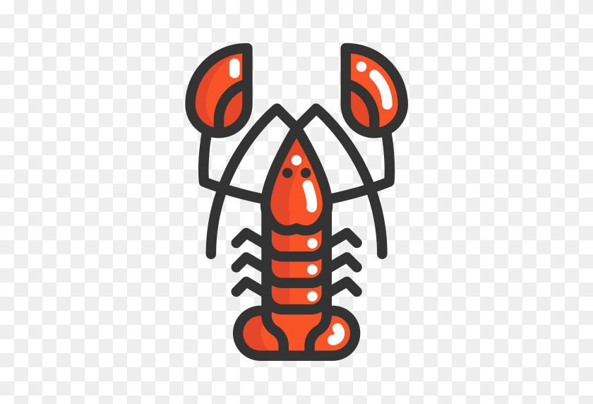 512x512 Lobster, Lobster, Fruits Icon With Png And Vector Format For Free - Lobster Clipart Free