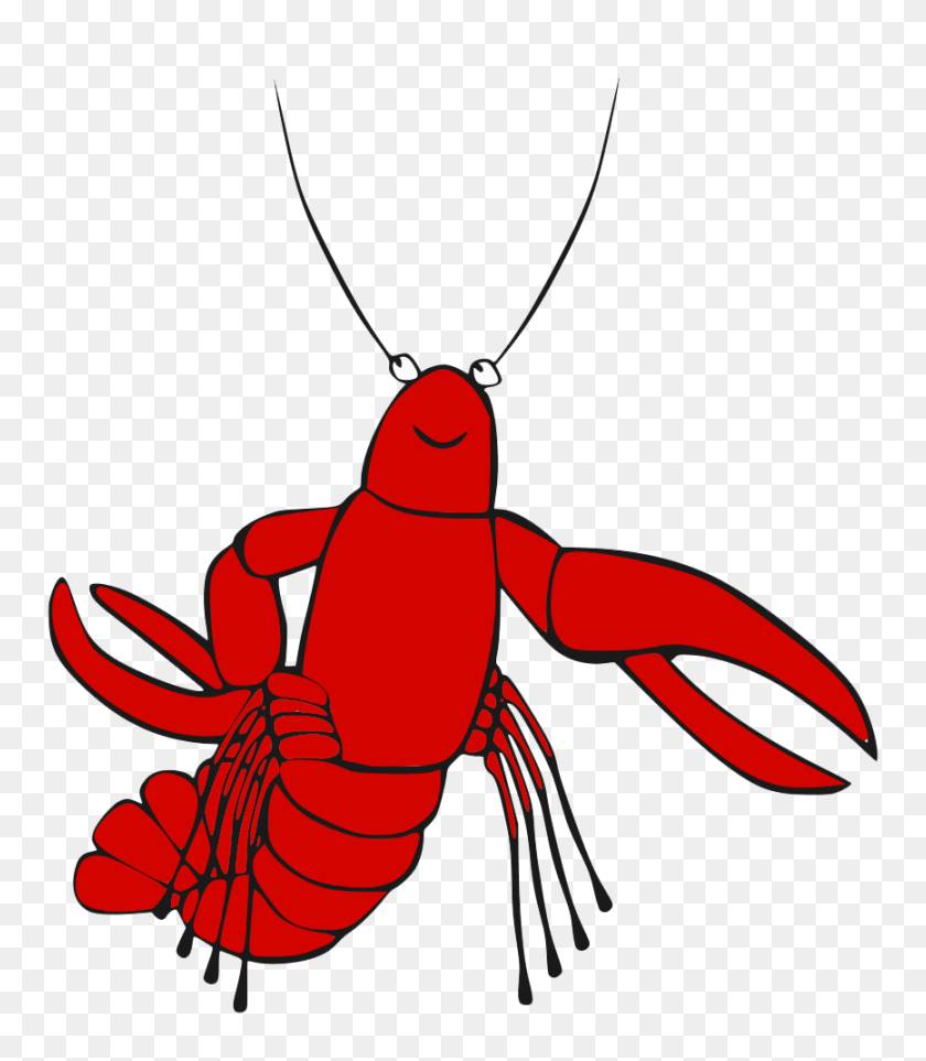 Lobster Clipart Black And White | Free download best ...