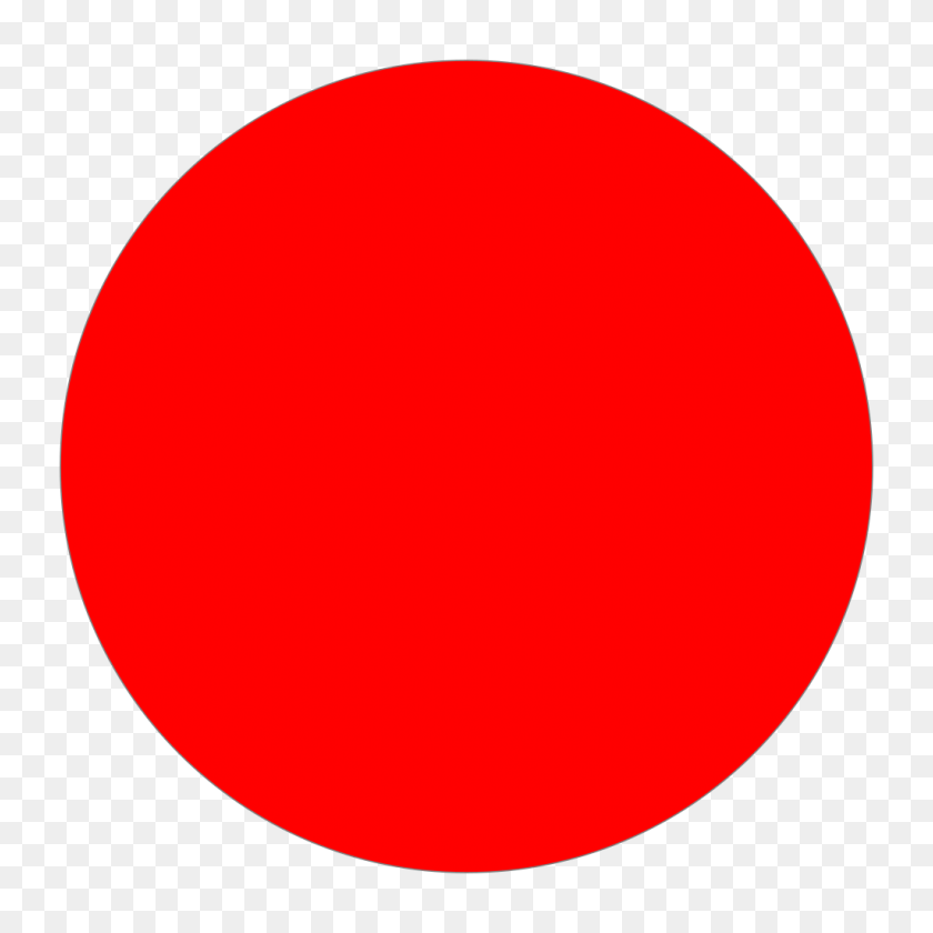 1024x1024 Location Dot Red - Red Dot PNG