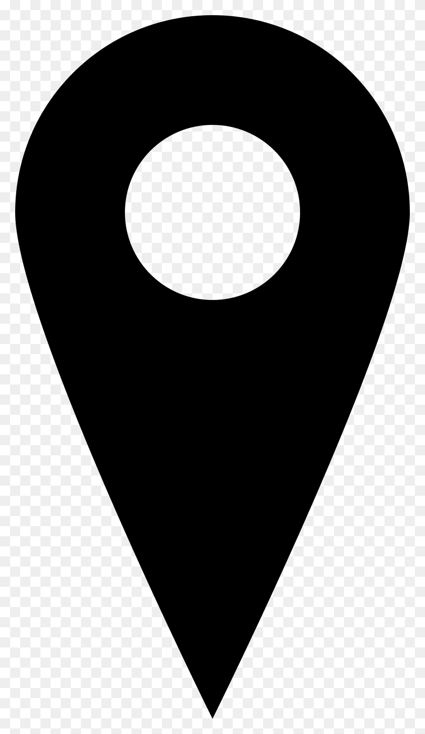 3333x5945 Location Icon Map Png - Google Maps Pin PNG