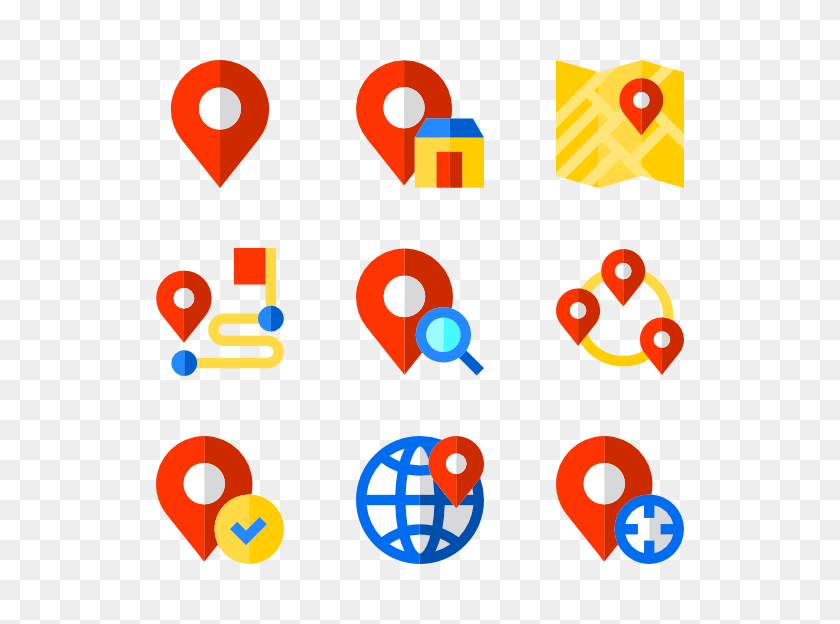 600x564 Location Icon Packs - Location Icon PNG