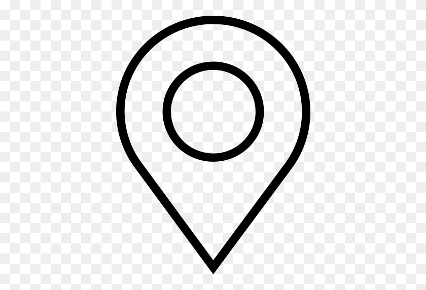 384x512 Location, Map, Marker, Pin, Clipart - Marker Circle PNG