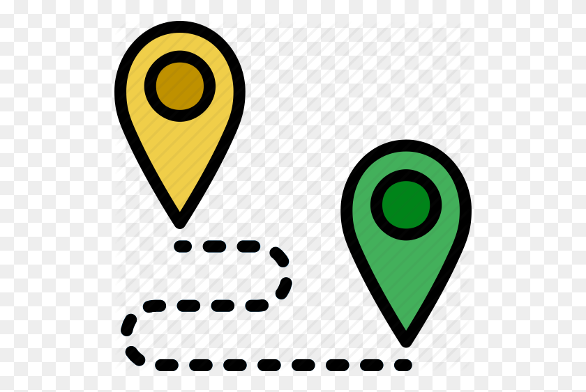 512x503 Местоположение, Карта, Навигация, Булавка, Значок Дорожной Карты - Дорожная Карта Png