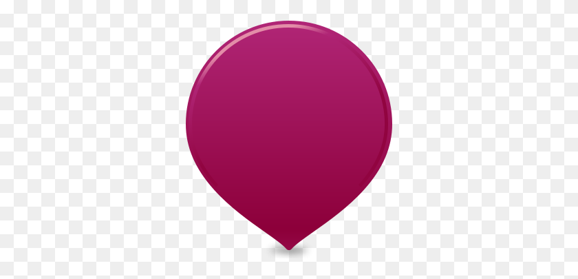 300x345 Mapa De Ubicación Pin De Color Púrpura - Círculo Púrpura Png