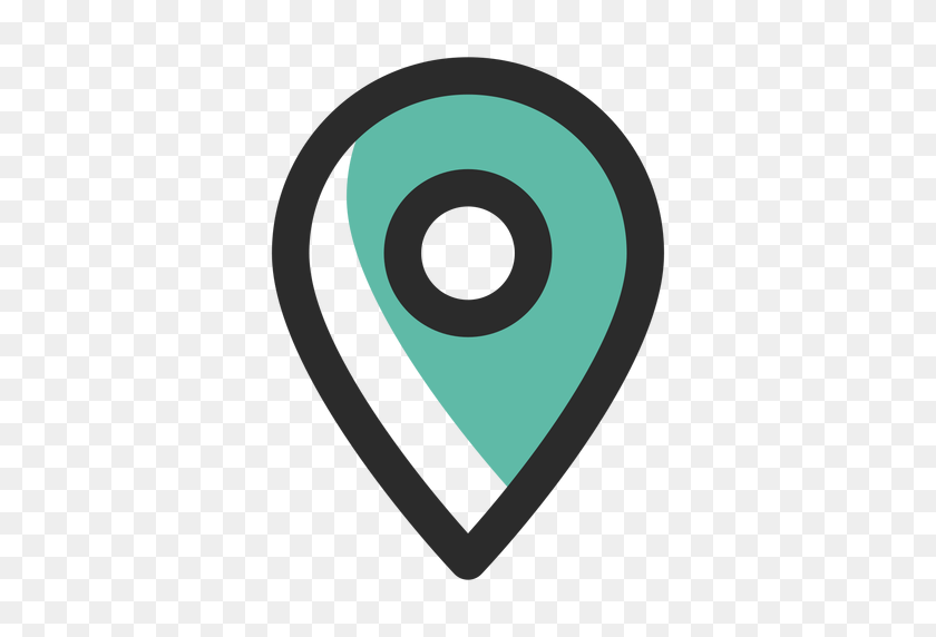 512x512 Location Pin Contact Icon - Contact Icon PNG