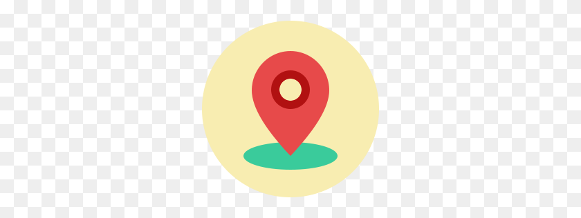256x256 Location Pn Flat - Location Icon PNG Transparent