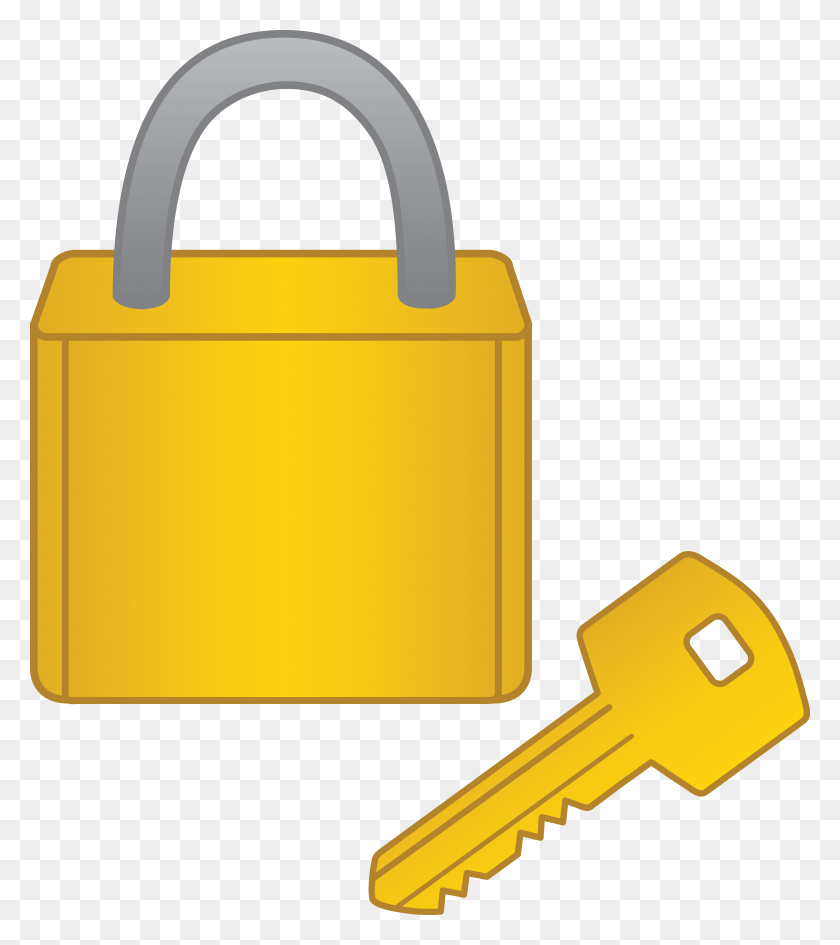 4707x5343 Lock And Key - Lock And Key Clipart
