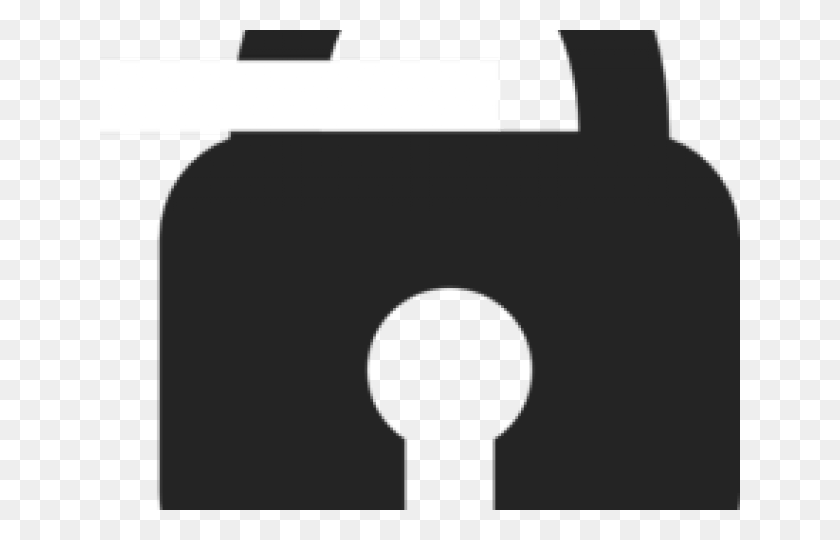 640x480 Lock Clipart Clip Art - Lock Clipart Black And White