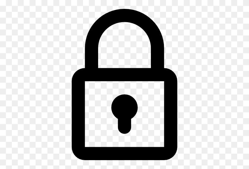512x512 Lock Icon - Door Lock Clipart