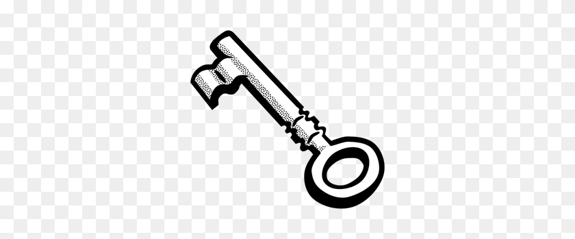 300x289 Lock Key Clip Art - Gold Key Clipart