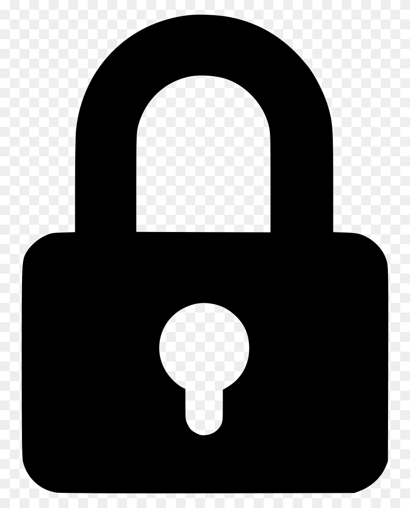 752x980 Lock Key Private Safe Password Secure Png Icon Free Download - Lock And Key PNG