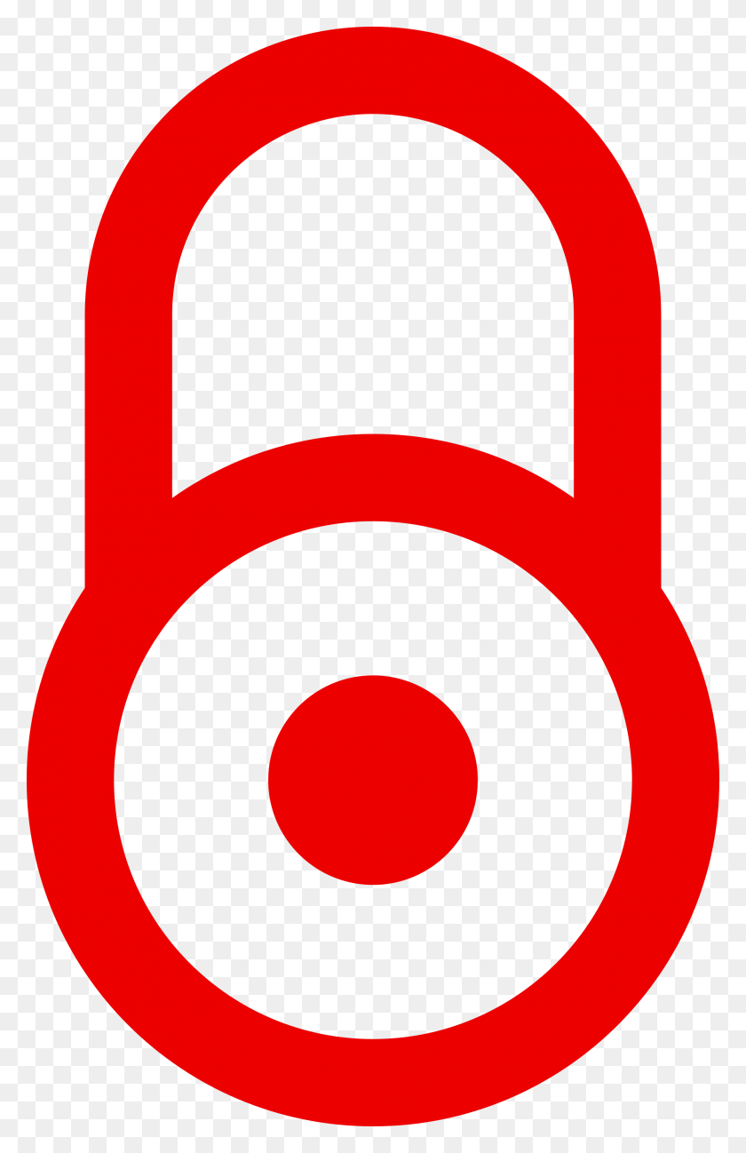 2000x3176 Lock Red - Lock Clipart Black And White