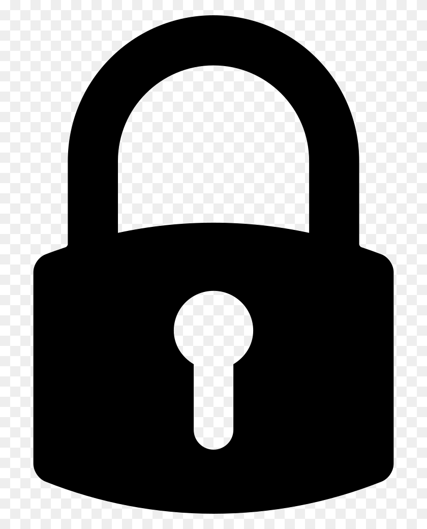 710x980 Lock Symbol For Interface Png Icon Free Download - Lock PNG