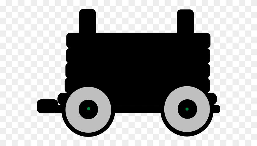 600x419 Loco Train Carriage Png, Clip Art For Web - Train Clipart Black And White