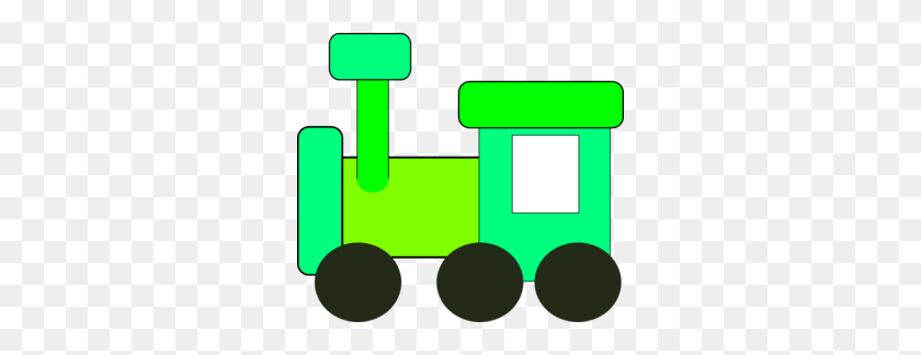 298x264 Locomotive Clipart Green Train - Thomas The Tank Engine Clip Art