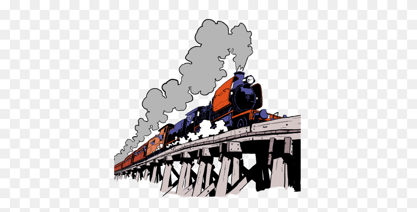 380x368 Locomotora De Imágenes Prediseñadas De Tren Victoriano - Tren Vagón De Imágenes Prediseñadas