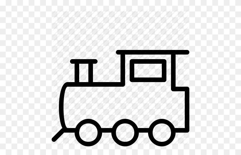 480x480 Locomotora, Tran - Icono De Tren Png