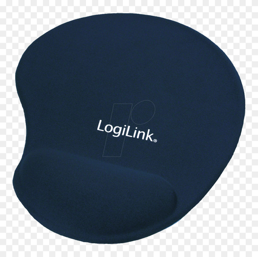 1000x1000 Logilink Mousepad With Gel Wrist Rest Support, Blue - Mouse Hand PNG