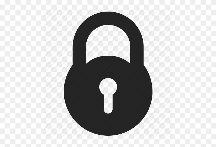 512x512 Login Key Icon, Lock, Locked, Login - Lock And Key PNG