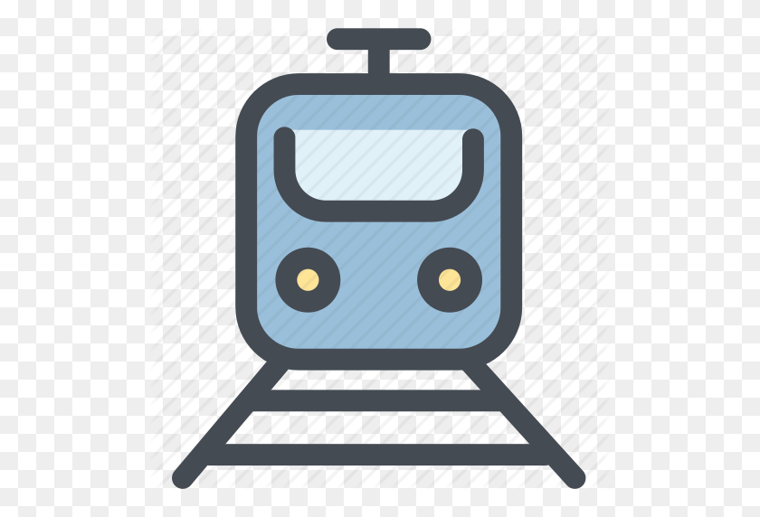 512x512 Logistics, Rail, Track, Train, Train Station, Tram, Transportation - Railroad Tracks Clipart