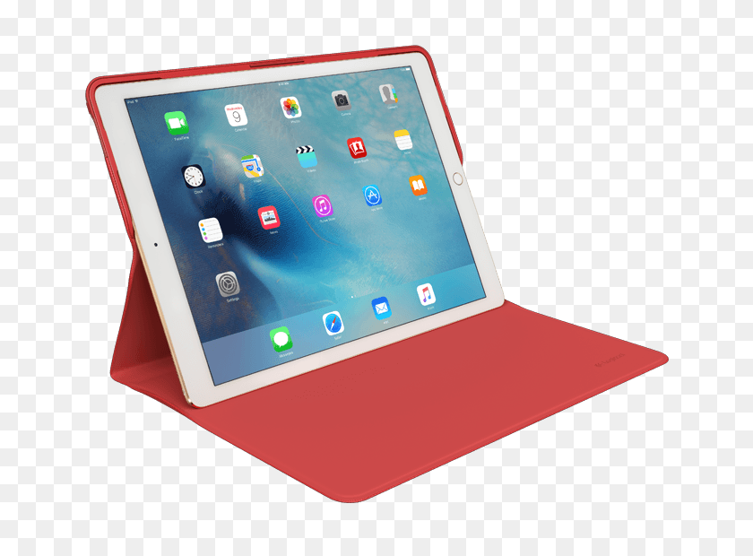 652x560 Logitech Create Ipad Pro Case With Any Angle Viewing Stand - Ipad Pro PNG