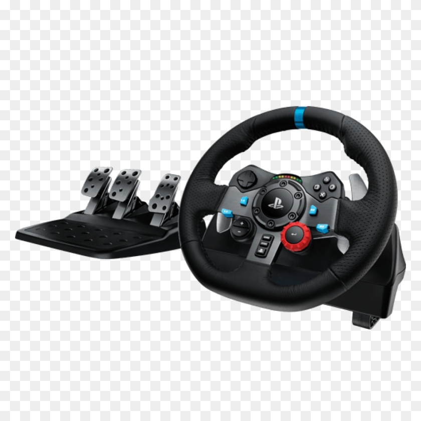 1200x1200 Logitech Driving Force Racing Steering Wheel For Pc - Ps3 PNG