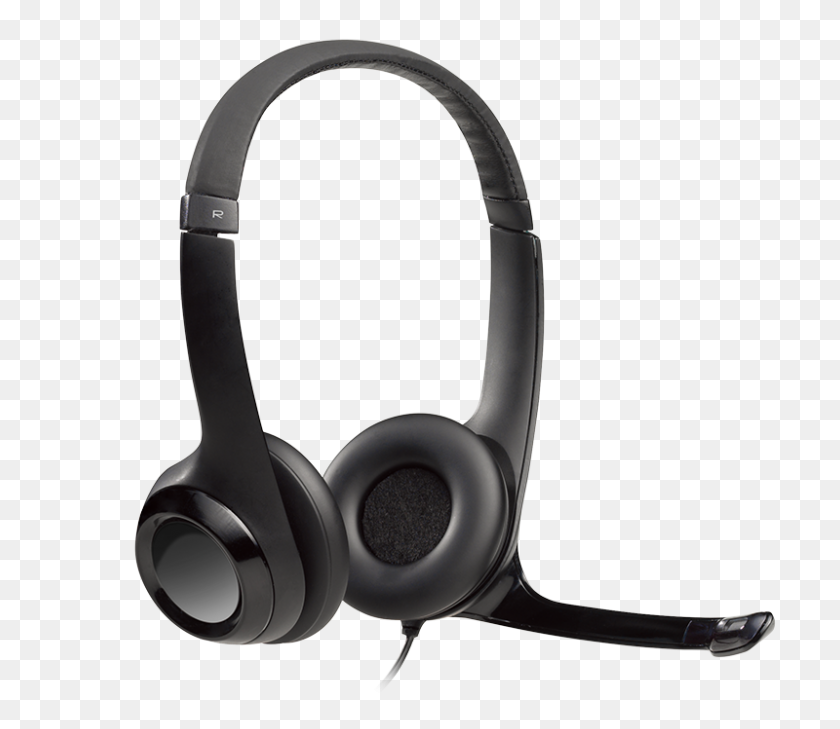 800x687 Logitech Usb Headset With Noise Cancelling Mic - Headset PNG