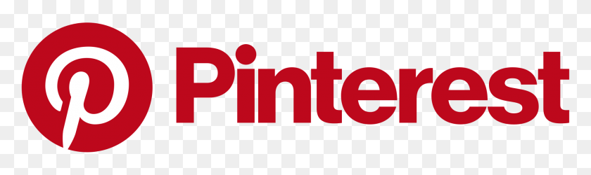2000x489 Логотип - Логотип Pinterest Png