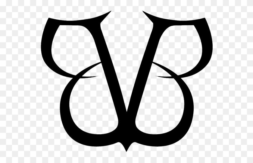 578x480 Logotipo De Black Veil Brides Volteado - Velo Png