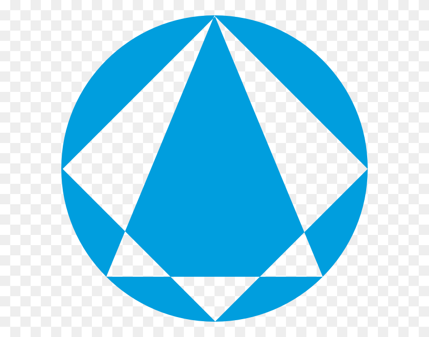 600x600 Logo Blue Diamond Png Large Size - Diamond Clipart Free