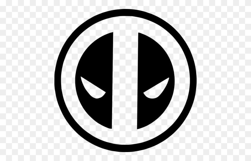476x480 Logo Clipart Deadpool - Deadpool Logo Clipart