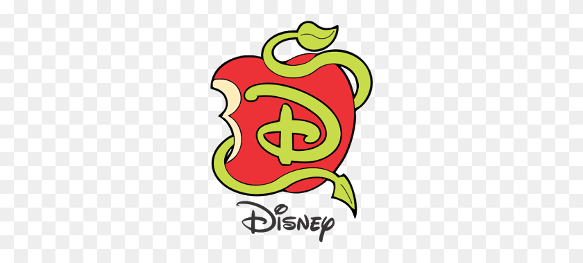 234x320 Logo Descendentes Disney Descendants Suri - Descendants Clipart