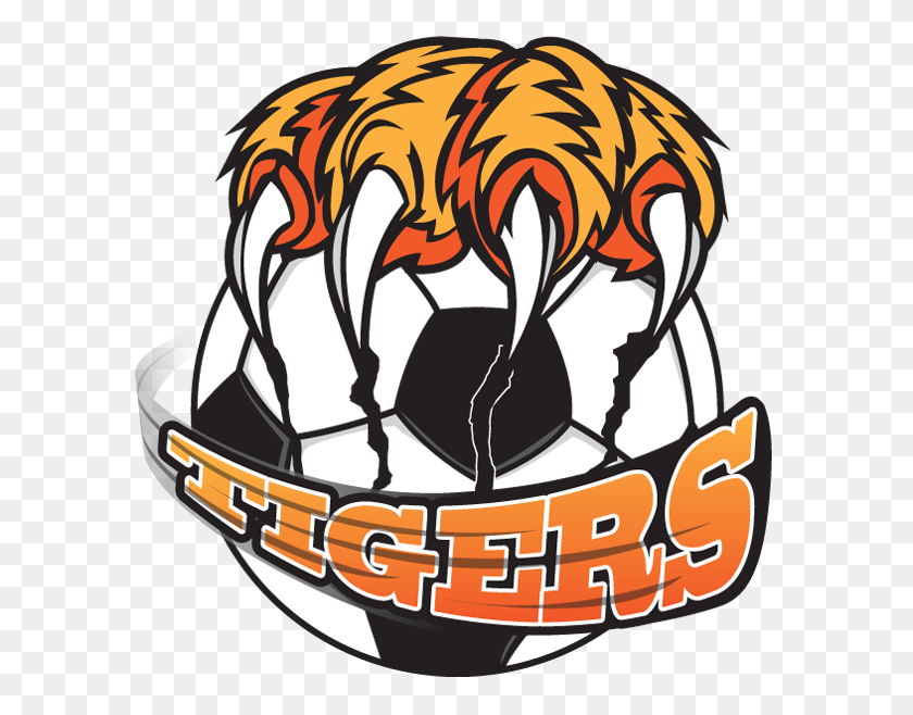 600x598 Логотипы Логотипов, Логотип Тигра И Логотип Футбола - Логотип Тигра Png