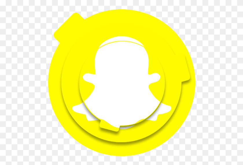 512x512 Логотип, Сми, Сеть, Snap, Snapchat, Социальные Сети, Значок Социальных Сетей - Snap Logo Png