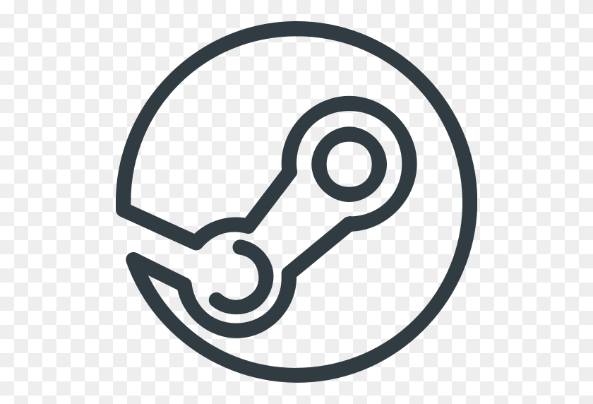 512x512 Logo, Media, Social, Steam Icon - Steam Icon PNG