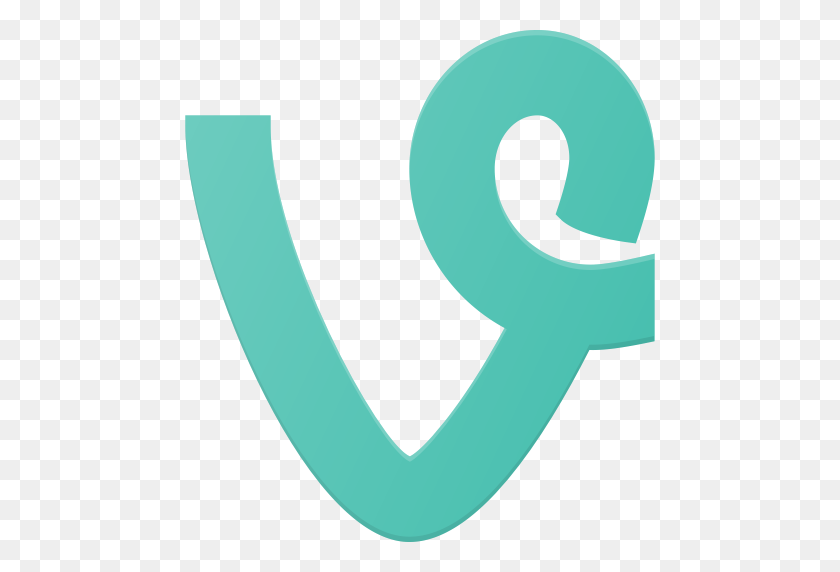 512x512 Logo, Media, Social, Vine Icon - Vine Logo PNG