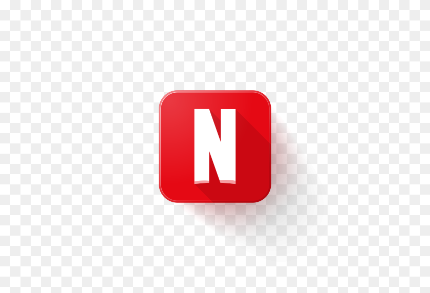 512x512 Logo, Netflix Icon - Netflix Icon PNG