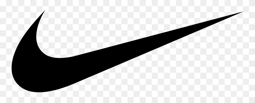 2000x720 Logo Nike - Nike Logo White PNG