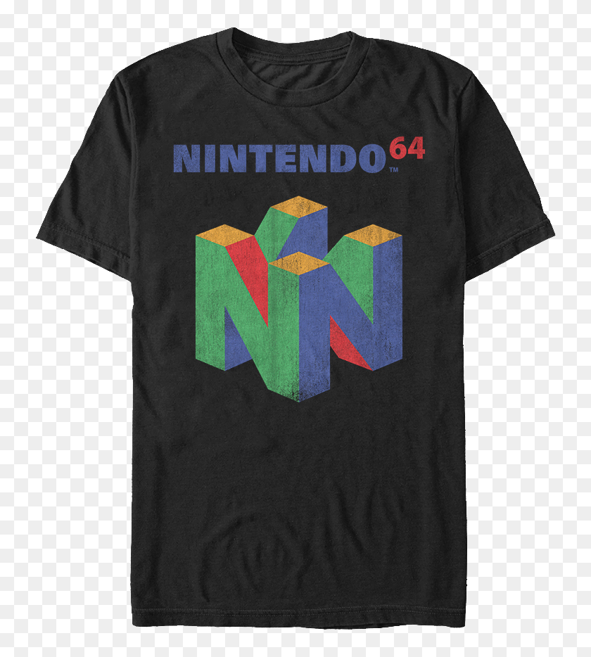 756x874 Logo Nintendo T Shirt Nintendo Mens T Shirt - Nintendo 64 Logo PNG