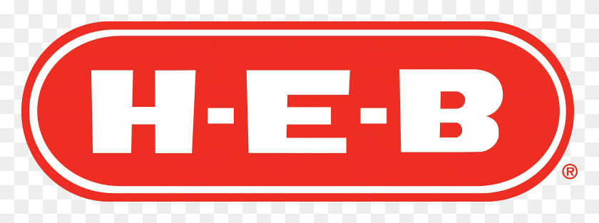 2682x873 Логотип Компании Heb Grocery, Lp - H Png