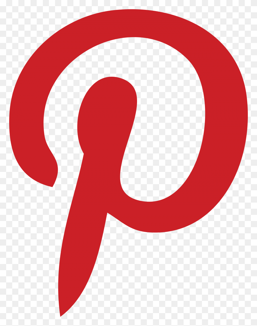 2400x3085 Logo Png Transparente - Logo De Pinterest Png