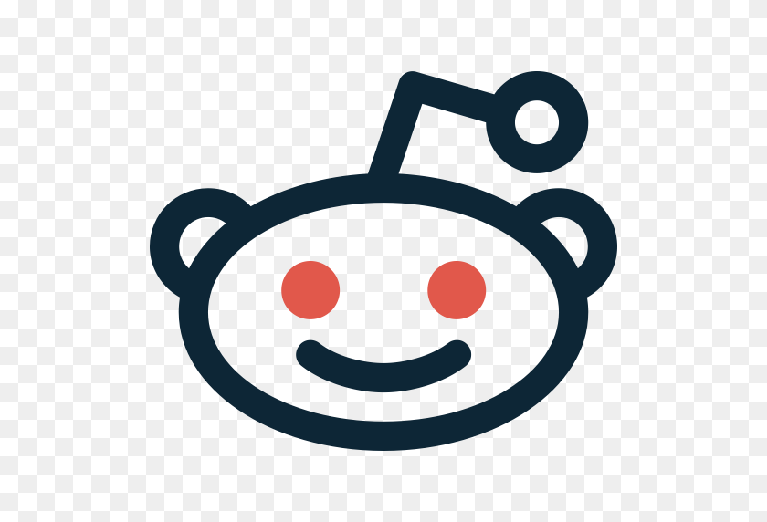 512x512 Логотип, Reddit, Социальные Сети, Значок Социальных Сетей - Значок Reddit В Png