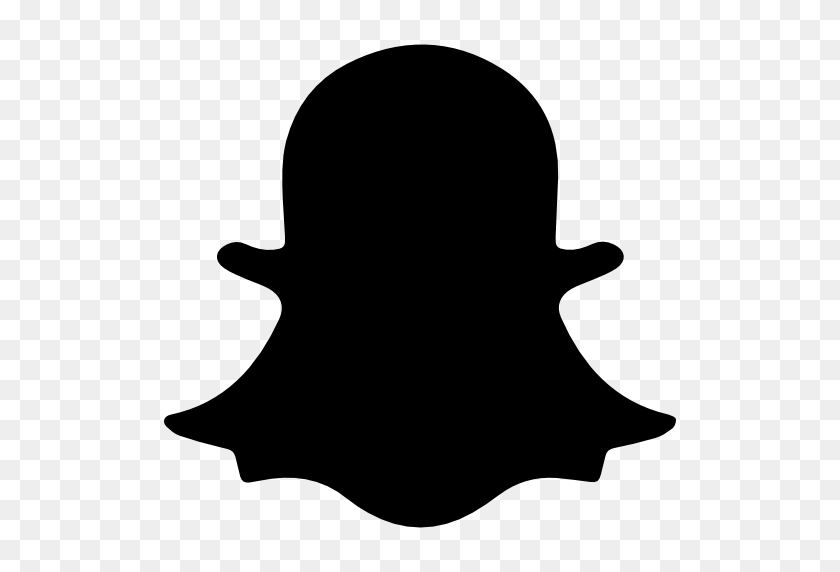 512x512 Logo Snapchat Png Transparent Logo Snapchat Images - White Snapchat Logo PNG