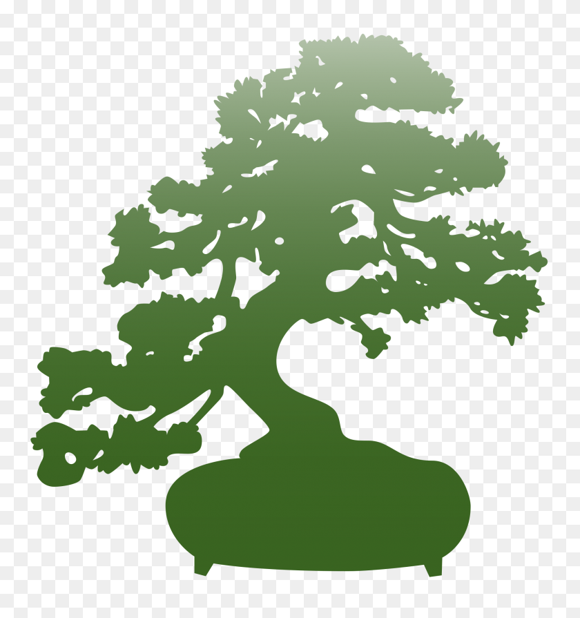 2000x2142 Logoprojetbonsai - Bonsai Tree PNG