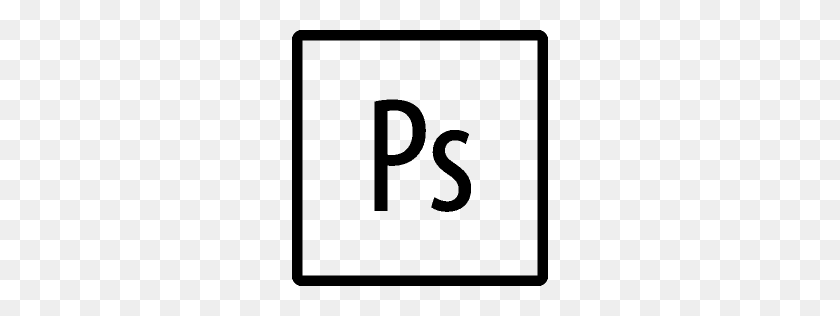 256x256 Logotipos De Adobe Photoshop Icono Con Derechos De Autor Ios Iconset - Logotipo De Adobe Photoshop Png