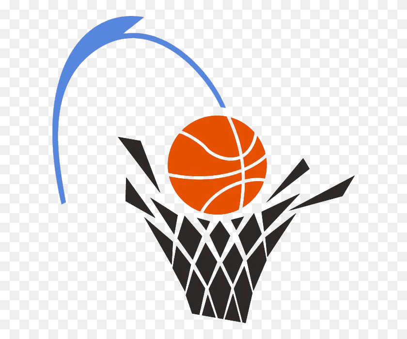 630x640 Logos Basketball Logo Clipart Basketball Freeuse Logo - Rustic PNG