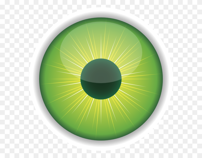 600x600 Logos Green Eye Logo Green Eye Clip Art At Clker Com Vector - Nazi Clipart
